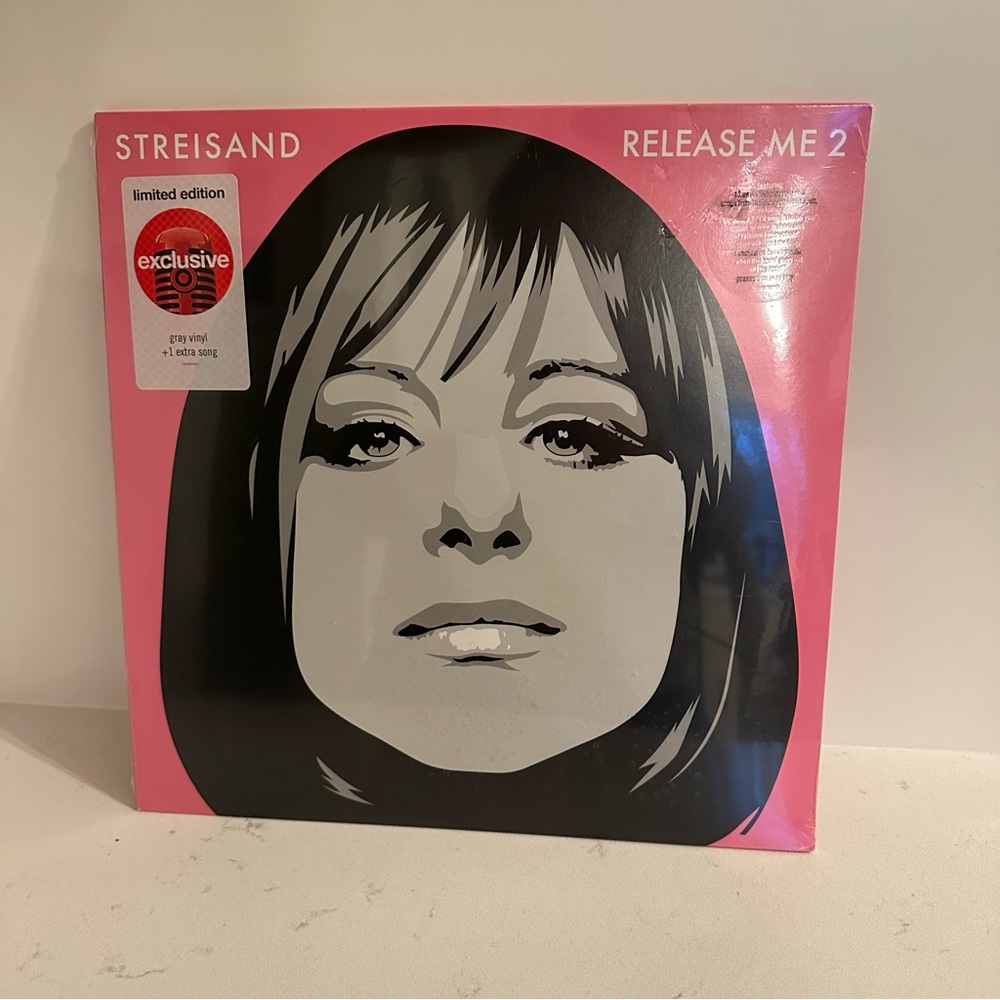 Barbra Streisand Release Me 2 Exclusive Gray Vinyl LP Record Limited -NEW SEALED